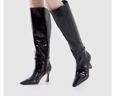 Schuh Demi Buckle Knee Boot