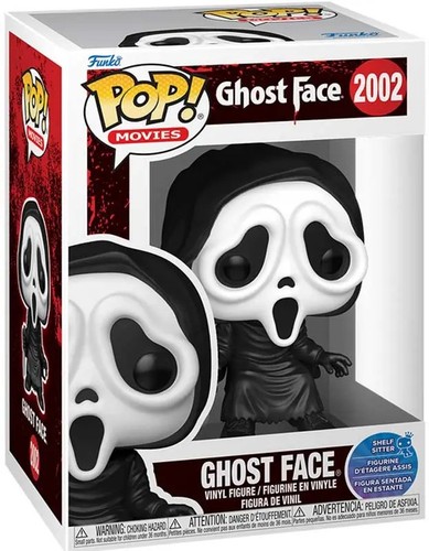 Ghost face funko pop shelf - ghost,
