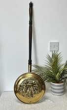 Vintage Brass Bed Warming Pan