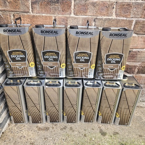 Ronseal ultimate decking oil - decking,