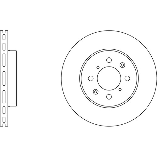 Brake discs vented for - brake,