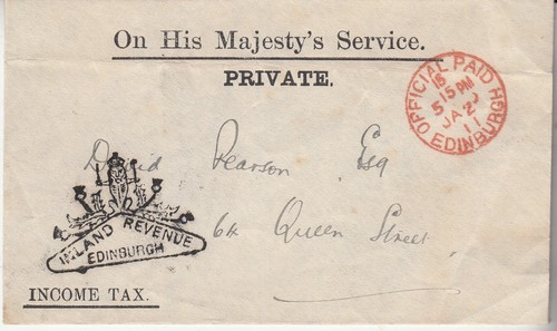 Ohms cover inland revenue - gv,
