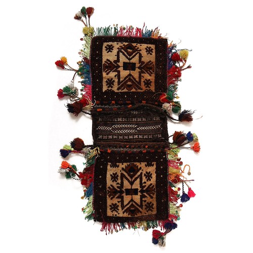 Tribal saddle bag handwoven - tribal,