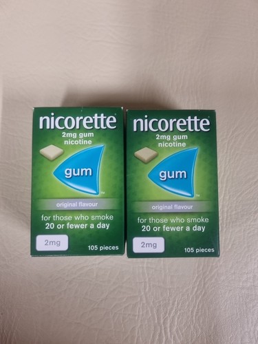 Nicorette 2mg gum nicotine - nicorette,