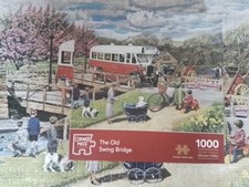 Corner Piece " The Old Swing Bridge " 1000 Piece Jigsaw