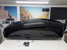 HALFORDS ADVANCED 470L BLACK GLOSS ROOF BOX (MADE BY THULE)