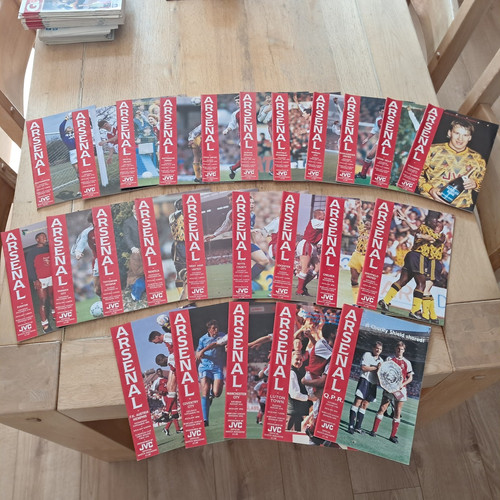 Arsenal 1991 complete set - 1991/92,