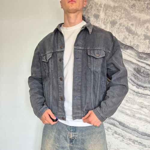 Levi denim jacket - denim, men