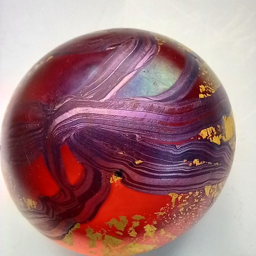 Iridescent pink and gold - iridescent,