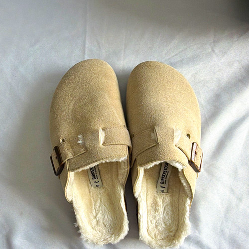 Birkenstock boston suede faux - birkenstock,