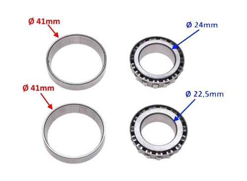Steering wheel bearing for - wheel,