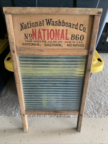 Vintage national washboard - washboard, co