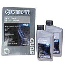 Quantum Platinum Plus 5w40 Fully Synthetic Engine Oil Kit 7L S3 RS3 MK7 R GTI