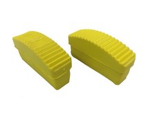 Pack Of 2  -  84 mm x 22 mm REPLACEMENT RUBBER Step LADDER Safety Feet 