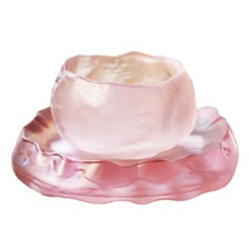  Japanese Tea Cups Pink Wine Glasses Kung Fu Coaster Office Unique
