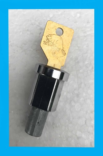 Beaver key lock barrel - key, &