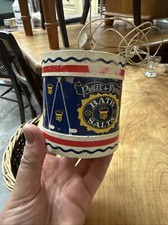 Vintage Potter Moore Royal Coronation 1953 Drum Bath Salt Cardboard Box Empty