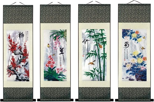 Chinese plants flower painting - flower,