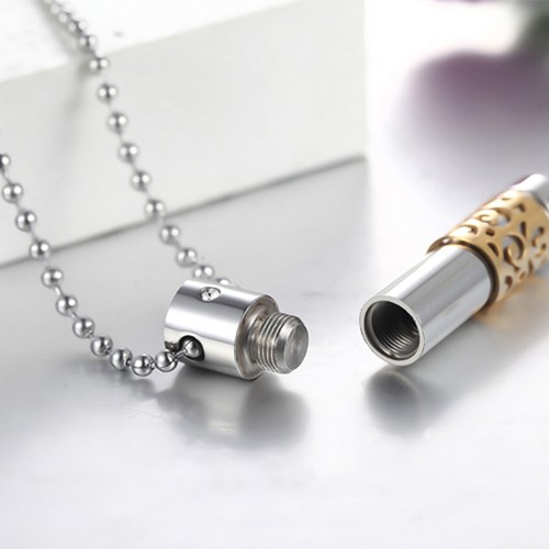 Titanium steel perfume pendant - perfume,