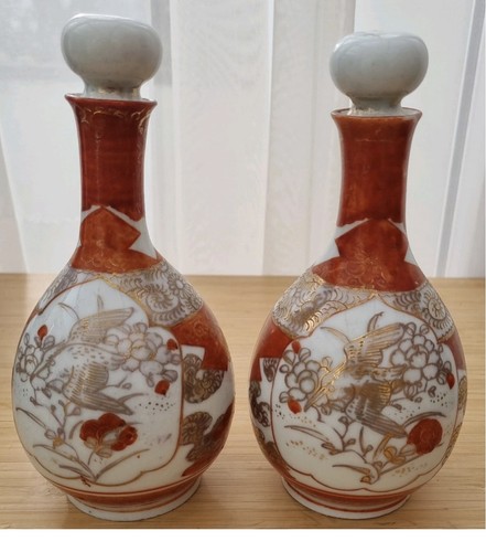 Pair antique japanese - pair,