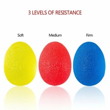 A pack of 3 oval shaped hand