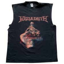 Vintage Megadeth T Shirt Large