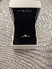 Pandora Sterling Silver Clear