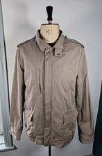 Vintage Armani Chore Jacket Men's Large/XL Grey Lined Cotton 90's Military 