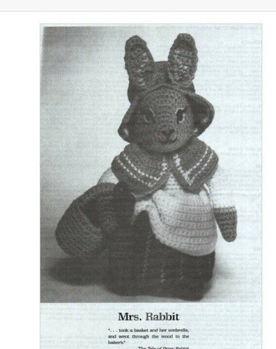 Vintage inches mrs rabbit - 10,