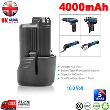 4000mAh 10.8V/12V Li-ion