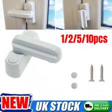 Aluminum Safety Locks UPVC Door Sash Jammer Security Restrictor Lock With Screws
