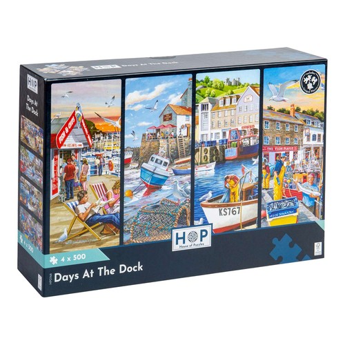 The house puzzles days - house,