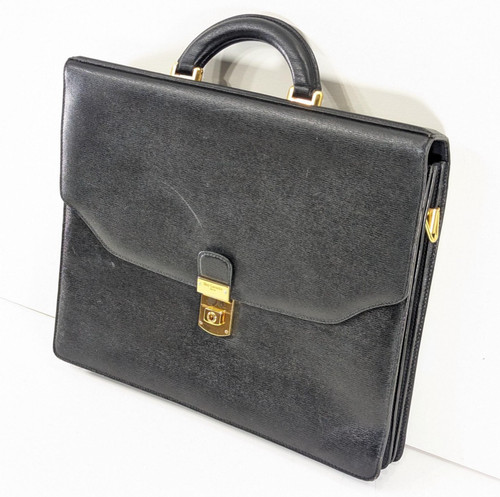 Vintage black leather - vintage,