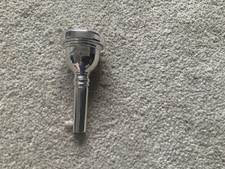 Conn 12C Smallbore Trombone Mouthpiece In Silverplate