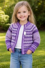 Handmade Girls Cardigan Age 5