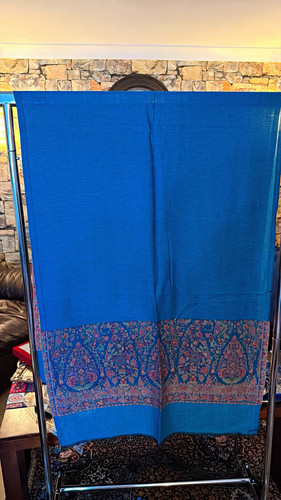 Kashmiri women blue - women’s, woven