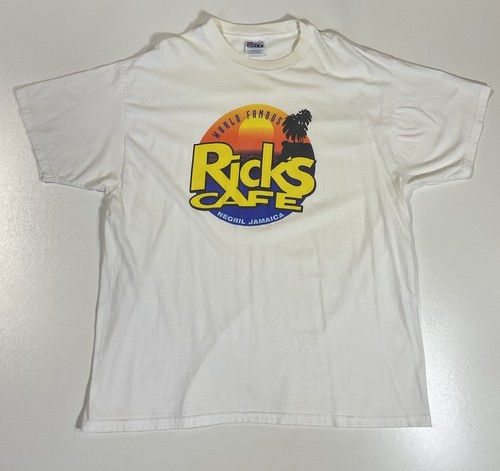 Vintage rick cafe shirt - vintage, rick’s