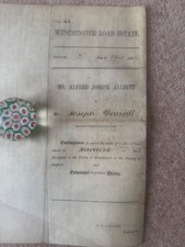 Victorian 1869 Indenture