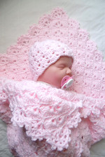 Hand Knitted/Crochet Pink
