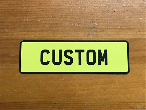 Personalised mini number - personalised, no