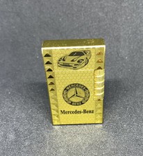 Stainless Steel Mercedes Gold
