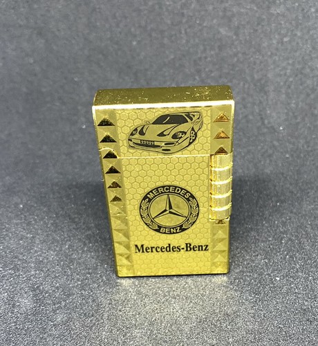 Stainless steel mercedes - steel, gold