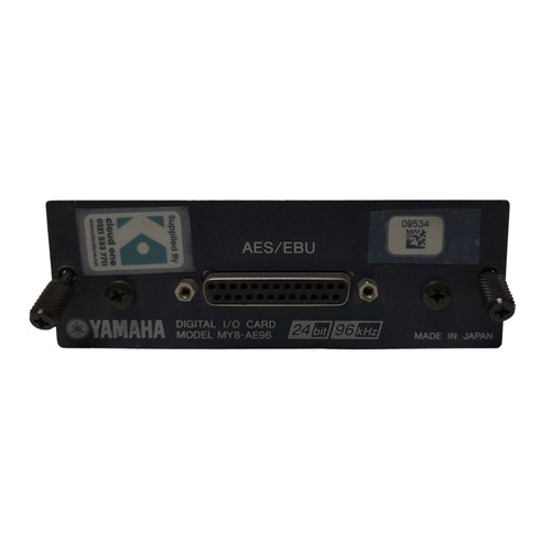 Yamaha my8 ae96s aes sample - yamaha, aes.