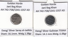 Golden Horde 742AH 2 x Dirham