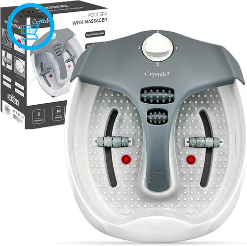 Foot spa and massager - and,