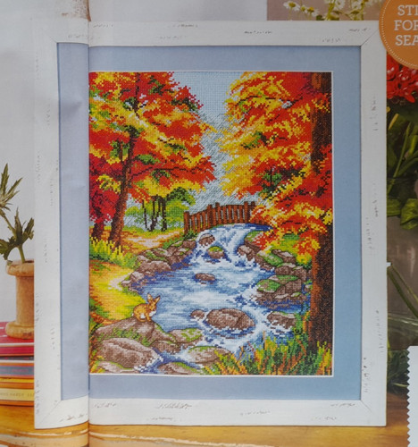 Cross stitch charts rivers - cross,