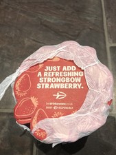 Strongbow strawberry beer mats - strongbow,
