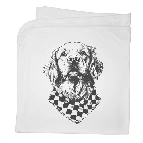 Golden retriever bandana - 'golden, bandana'