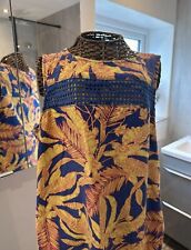 Linen Mix Shift Dress Next