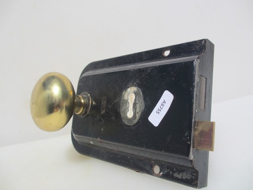 Vintage iron door - latch, rim